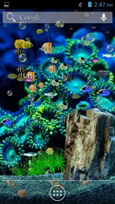 Aquarium Live Wallpaper android App screenshot 4