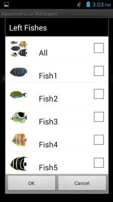 Aquarium Live Wallpaper android App screenshot 5